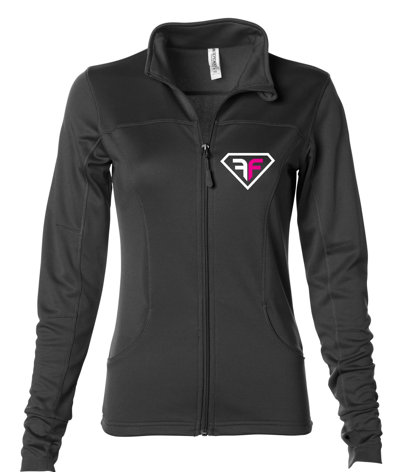 FIT & FUNKY Lightweight Ladies Thumbhole Jacket