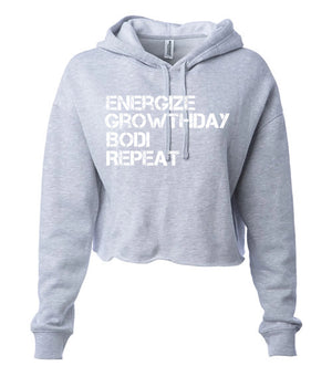 ENERGIZE GROWTHDAY Crop Hoodie & Crop Crew