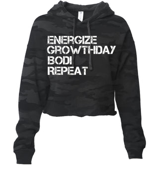 ENERGIZE GROWTHDAY Crop Hoodie & Crop Crew