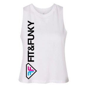 FIT & FUNKY Crop Muscle Tank- "DANIELLE'S PICK"