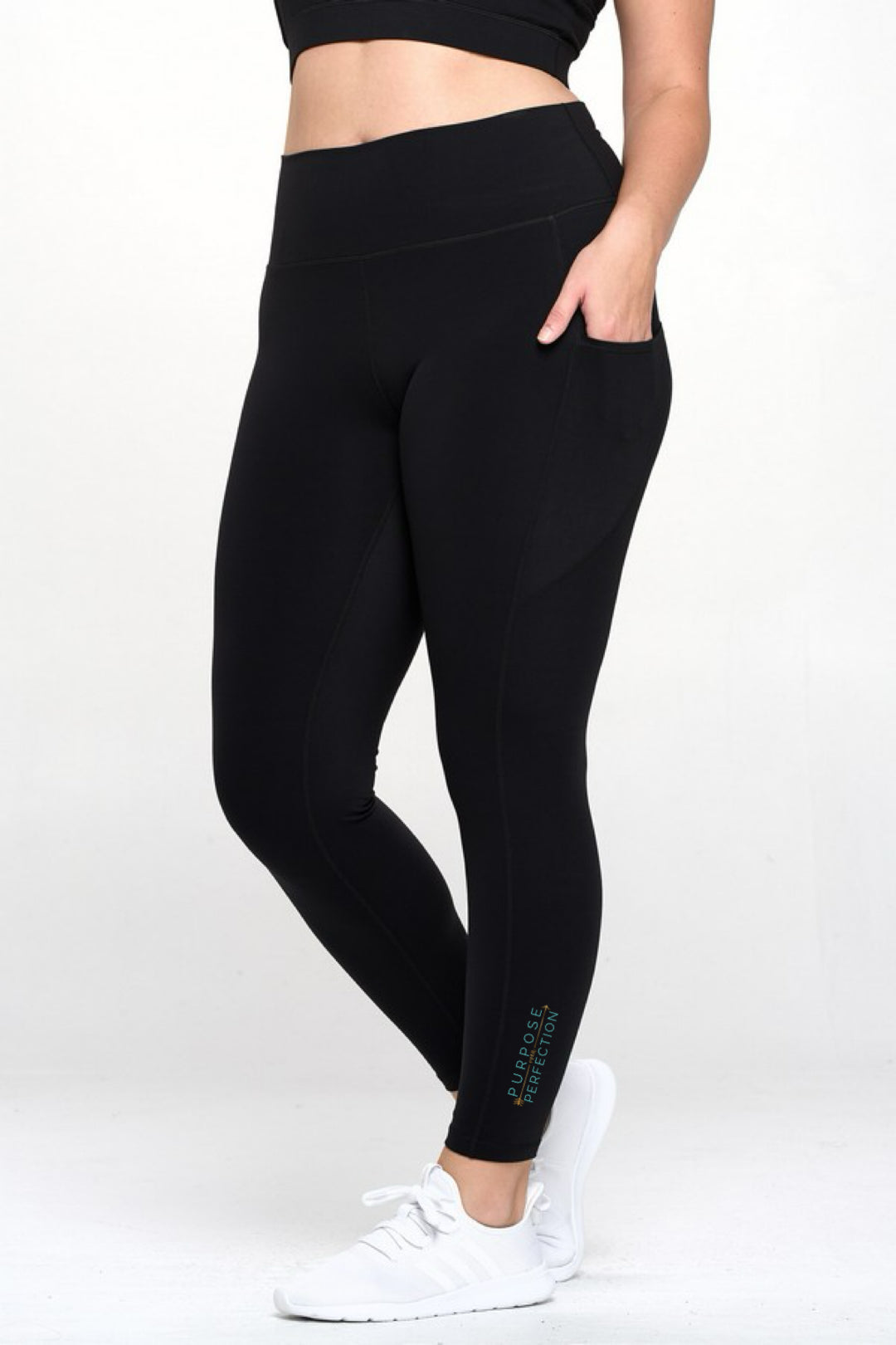 Purpose Over Perfection HighWaisted Leggings