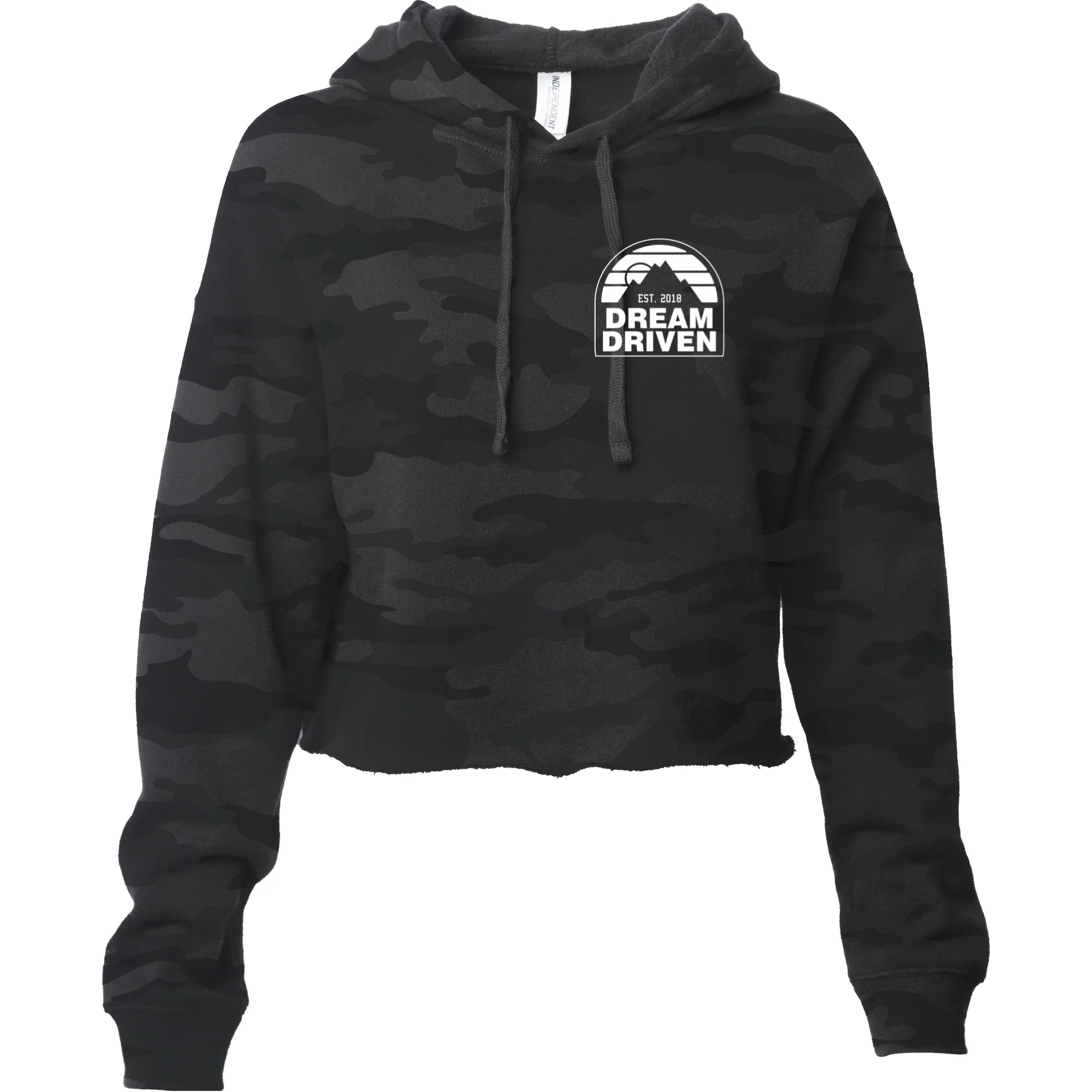 DREAM DRIVEN CROP HOODIE