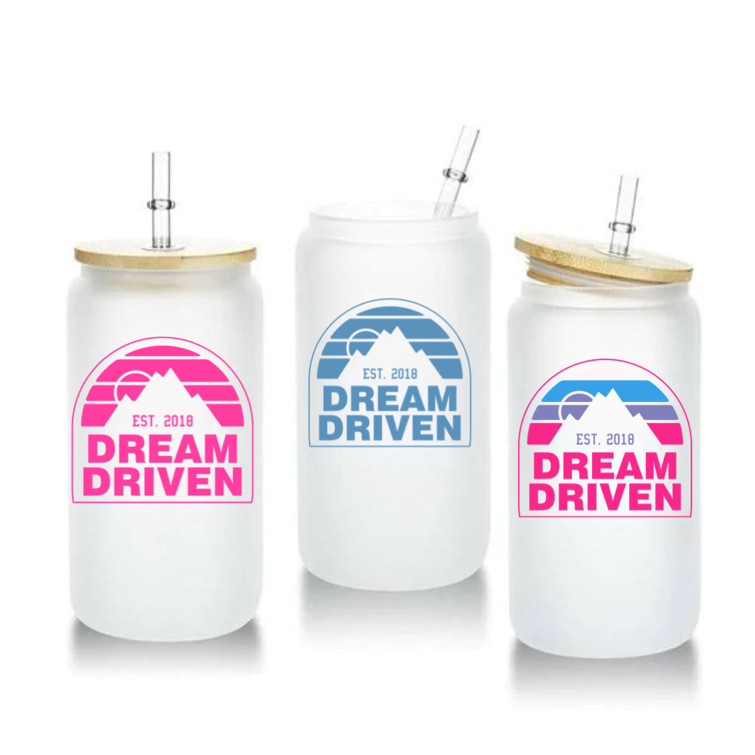 DREAM DRIVEN TUMBLER/ CAN GLASS COLLECTION