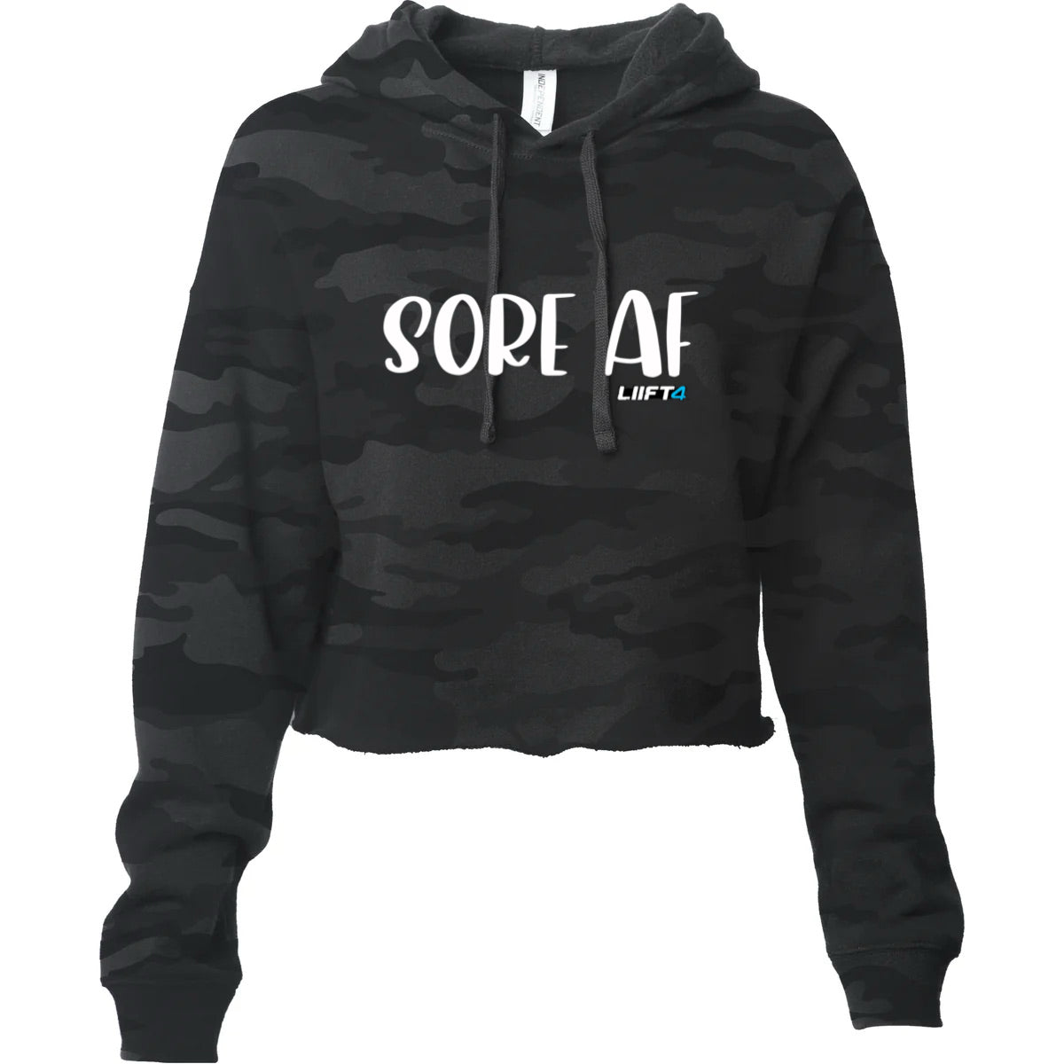 BODi LIIFT4 Ladies Crop Hoodie