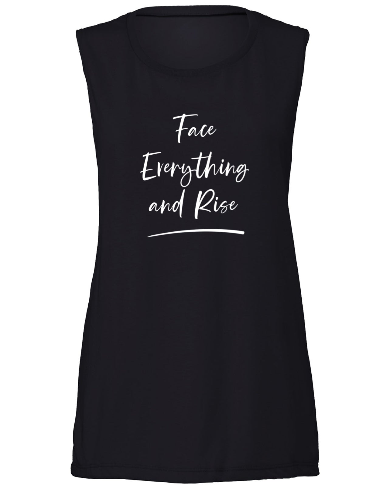 Team F.E.A.R Scoop Muscle Tank