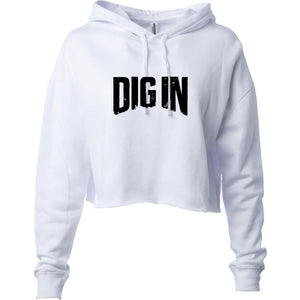 BODi DIG IN Ladies Crop Hoodie