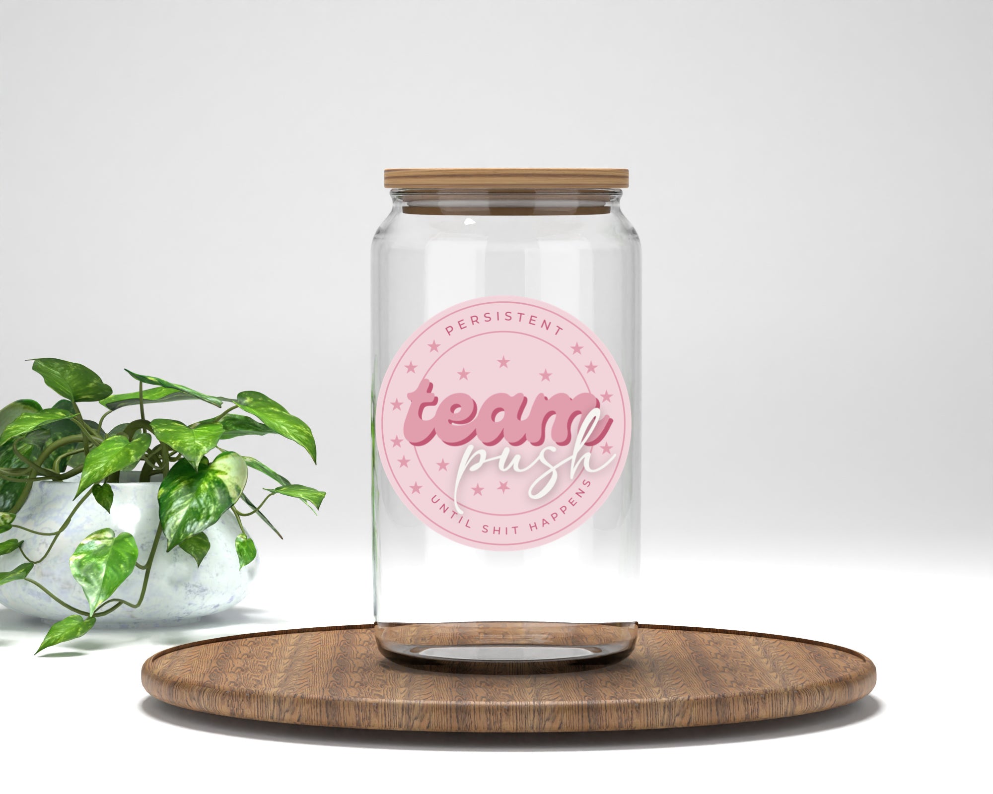 Team Push TUMBLER/ CAN GLASS COLLECTION