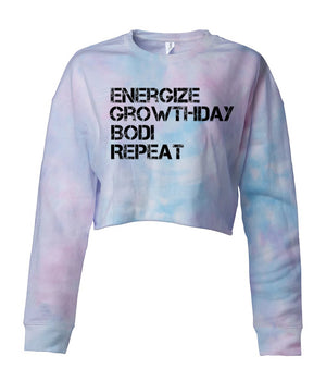 ENERGIZE GROWTHDAY Crop Hoodie & Crop Crew