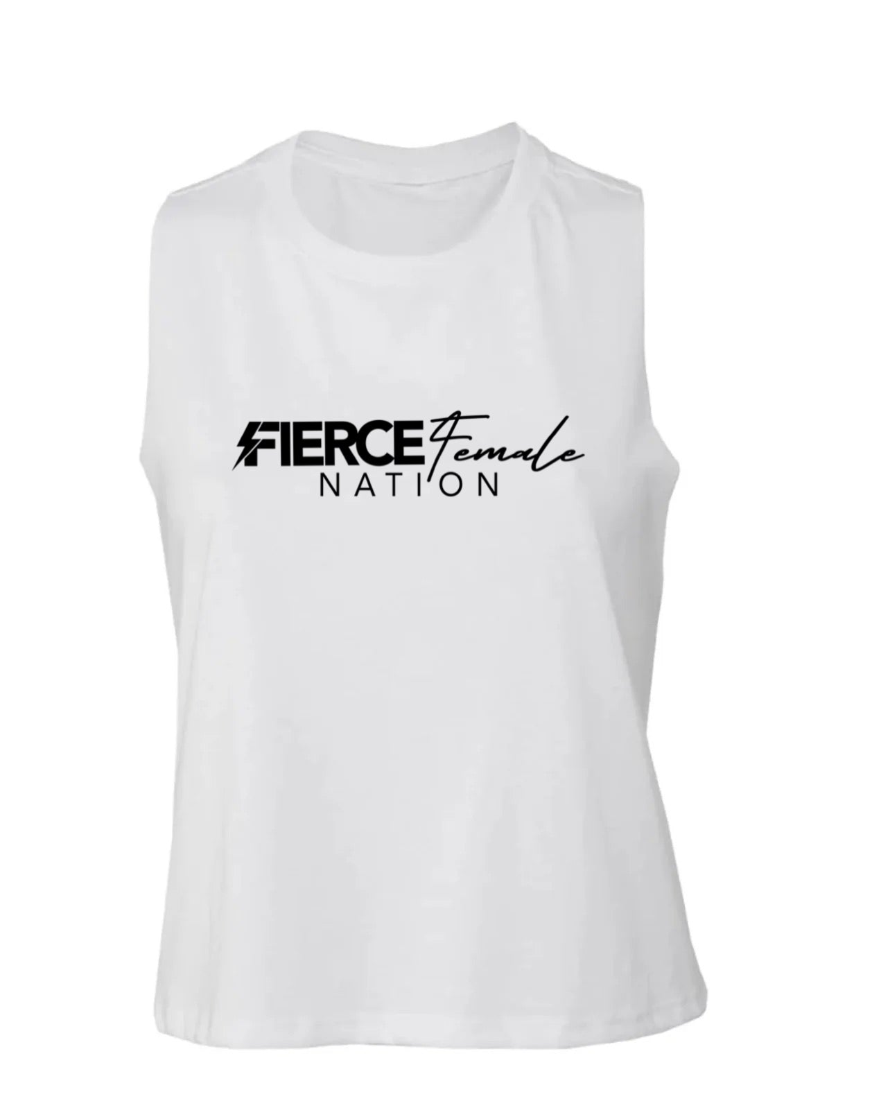 FIERCE FEMALE NATION Crop Tank