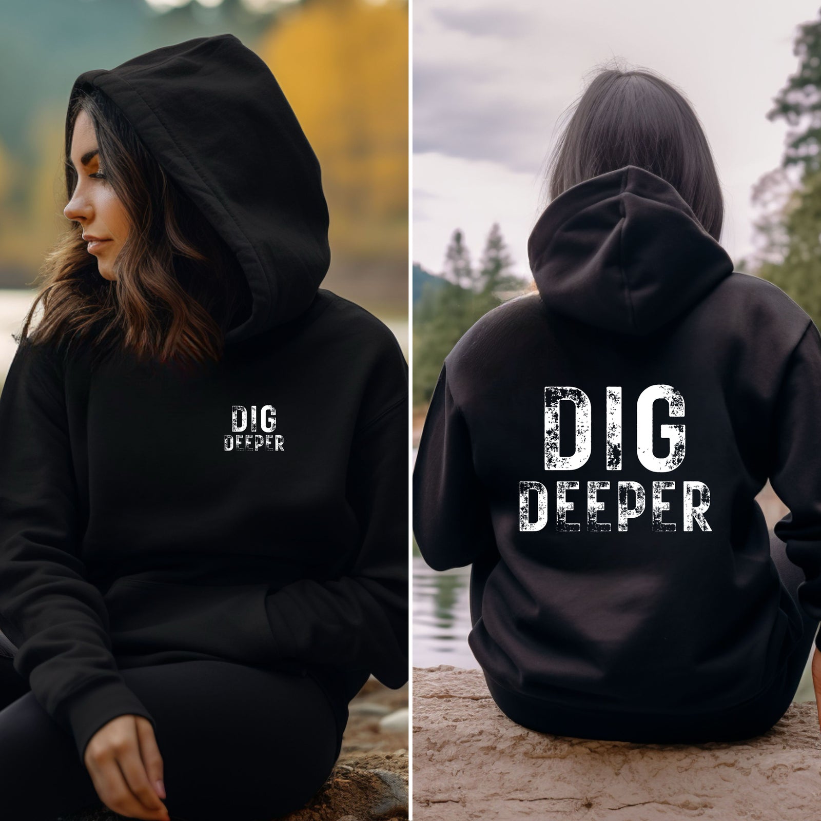 DIG DEEPER HEAVYWEIGHT HOODIE