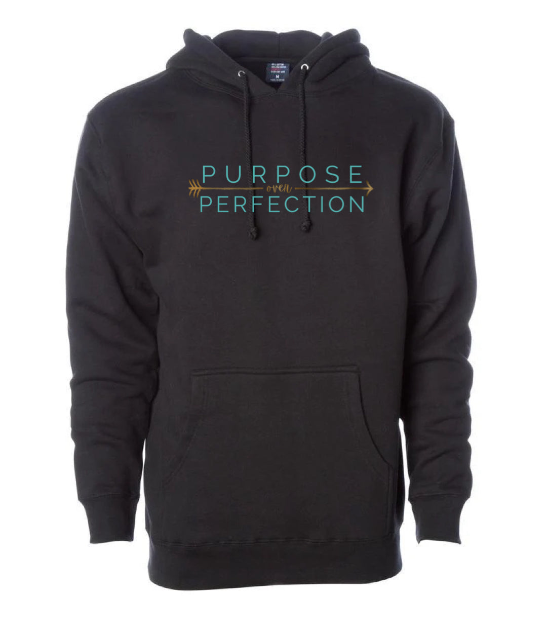 Purpose Over Perfection Unisex Heavyweight Hoodie