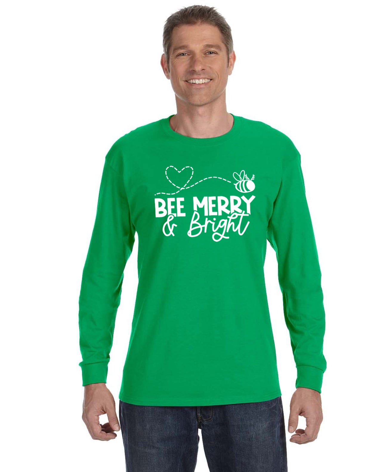 The Healthy Hive Xmas Crew & Long Sleeve Tee