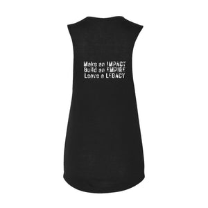 TEAM PLATINUM PRESENTERS LADIES SCOOP MUSCLE TANK