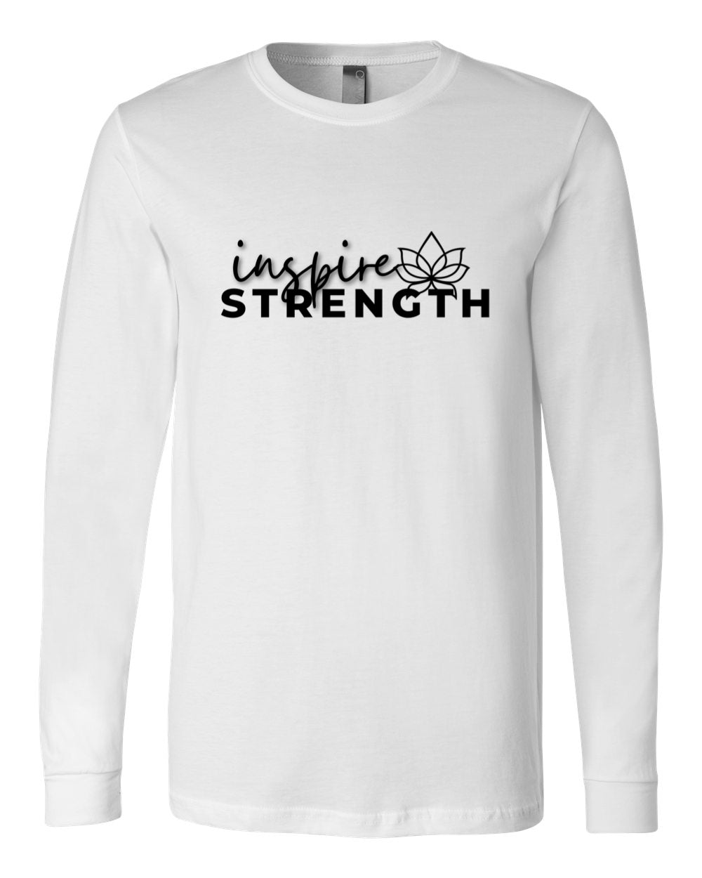 T-shirt unisexe à manches longues Inspire Strength 