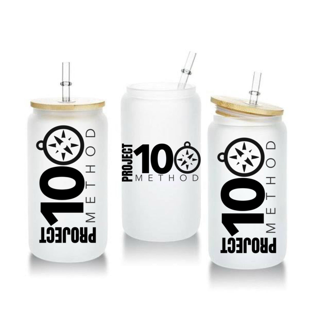 Project 100 Method Shaker Bottle/ Can Glass Collection