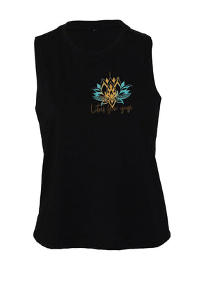 Lotus Flow Yogi Crop Tank