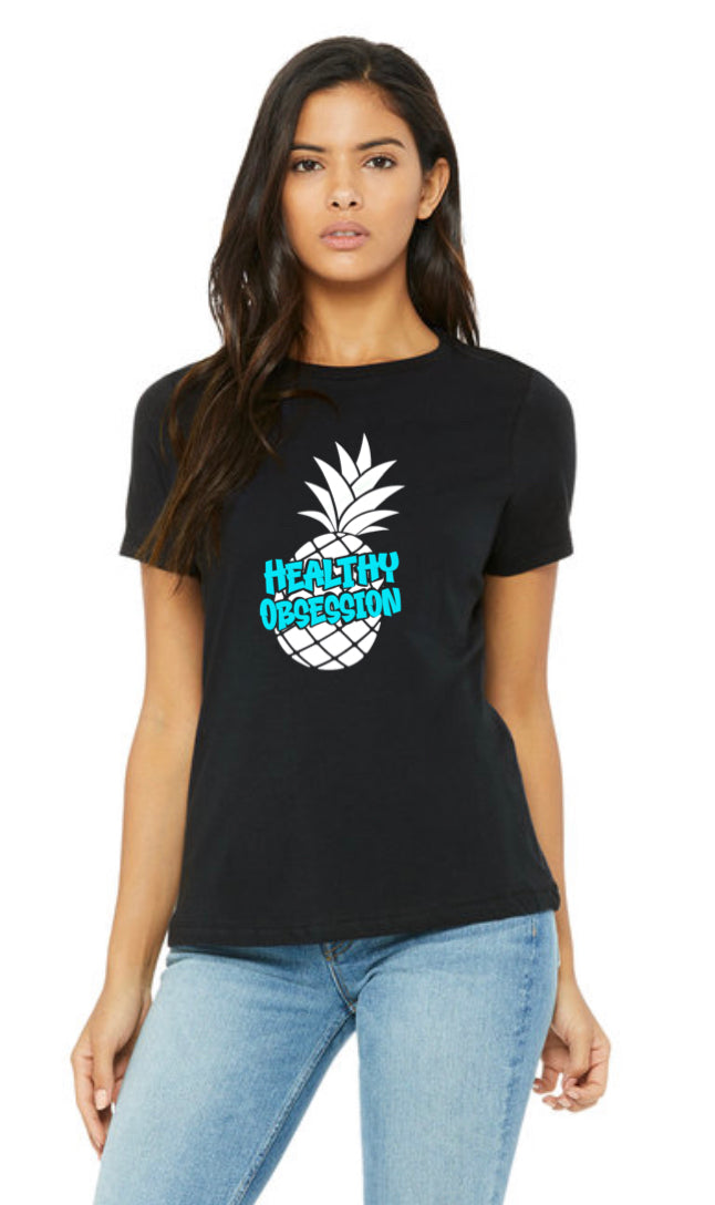 HEALTHY OBSESSION - T-shirt décontracté Love Size Me pour femmes