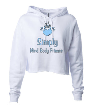 SIMPLY MIND BODY FITNESS CROP HOODIE