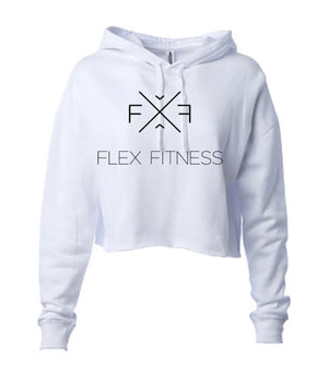 FLEX FITNESS CROP HOODIE