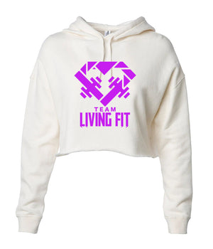 LIVING FIT LIGHTWEIGHT CROP HOODIE