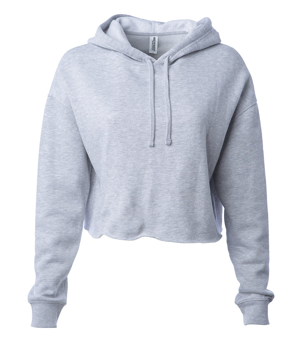 COURAGE TO RISE LIGHTWEIGHT CROP HOODIE