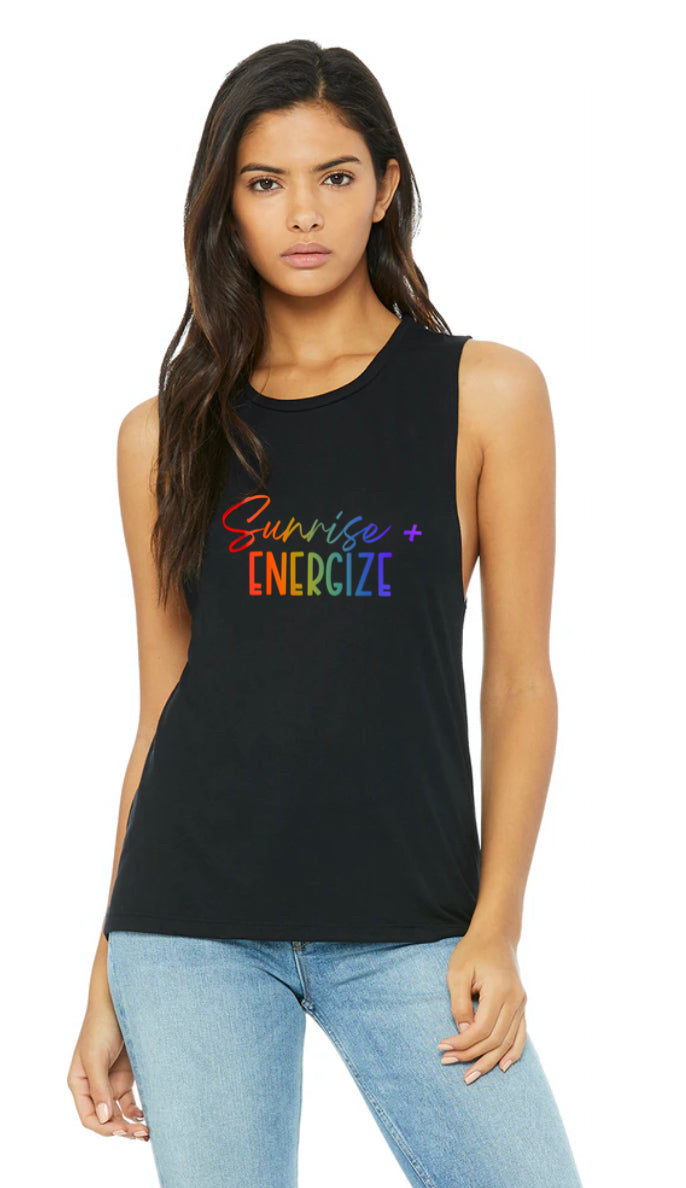 ENERGIZE LIVE - Débardeur Sunrise + Energize PRIDE Scoop 