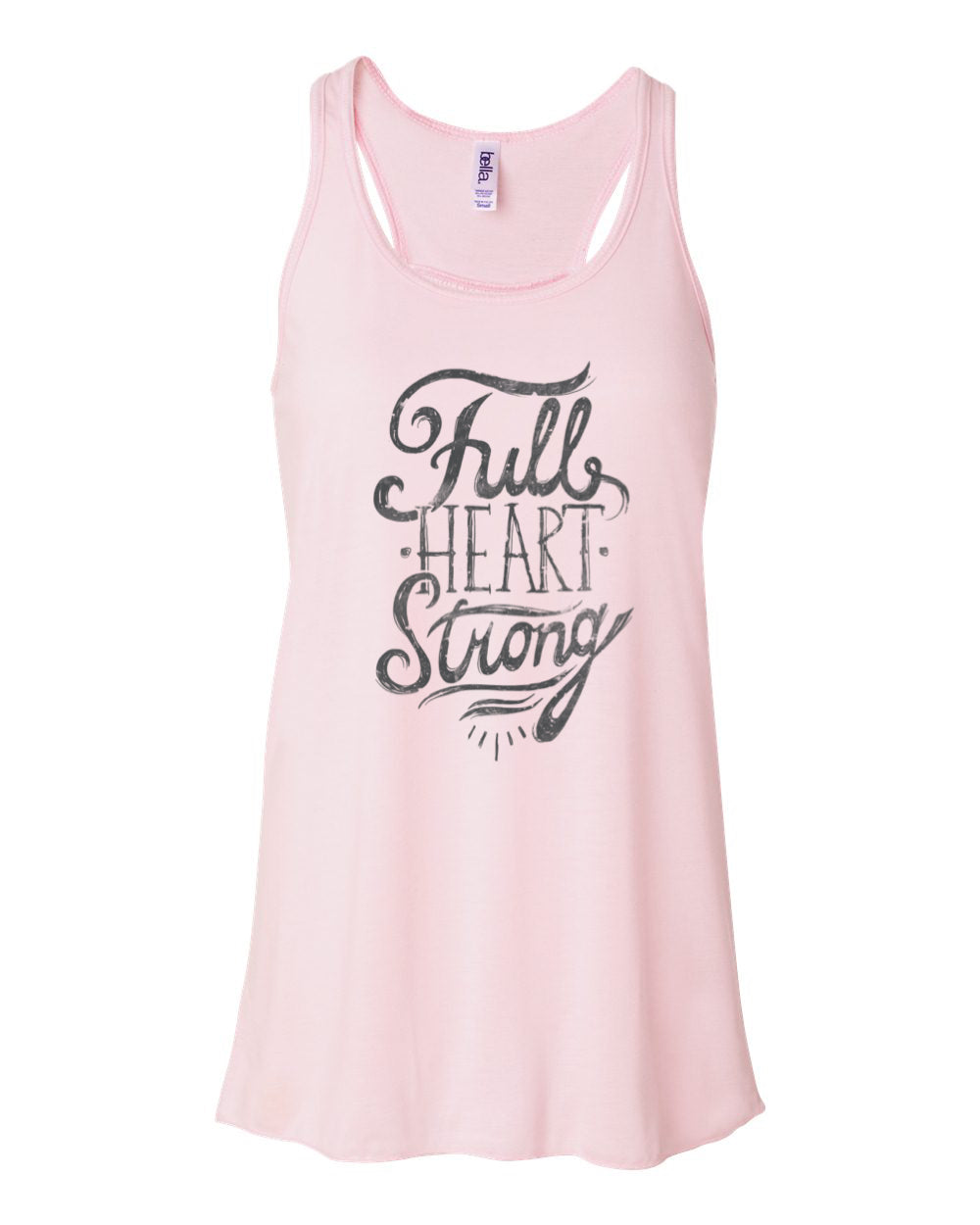 Débardeur fluide et puissant au cœur plein