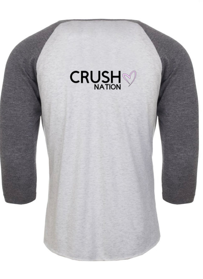 Crush Unisexe Raglan 3/4