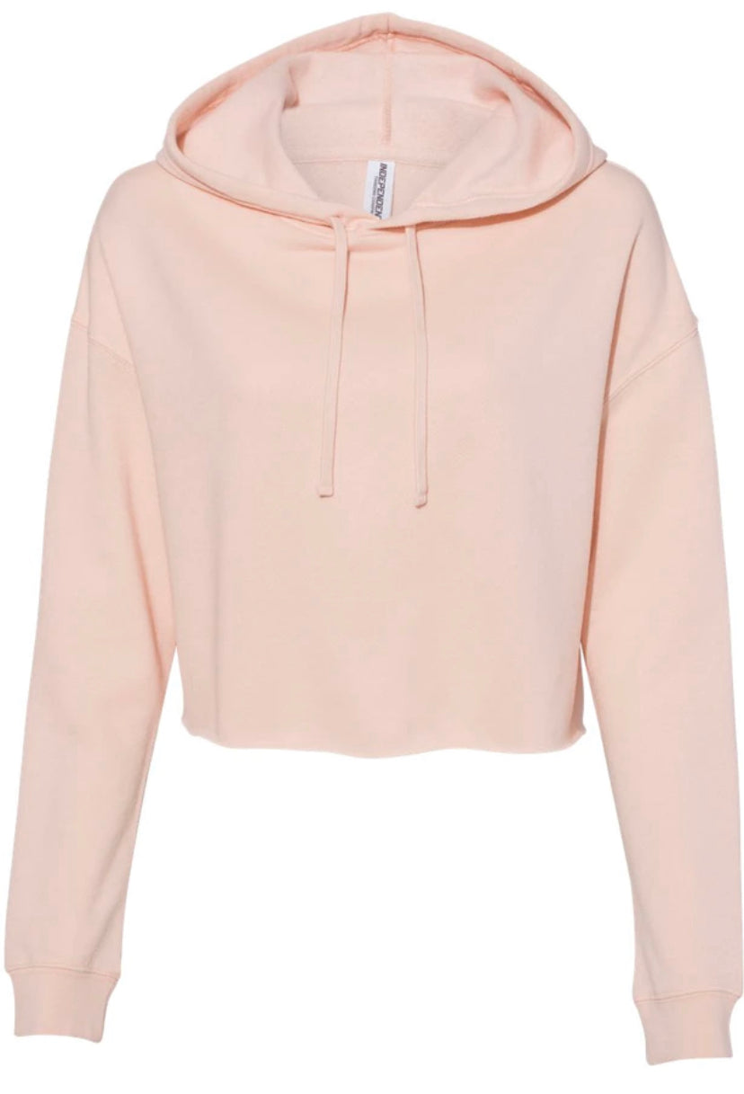 THE SISTERHOOD LIGHTWEIGHT CROP HOODIE