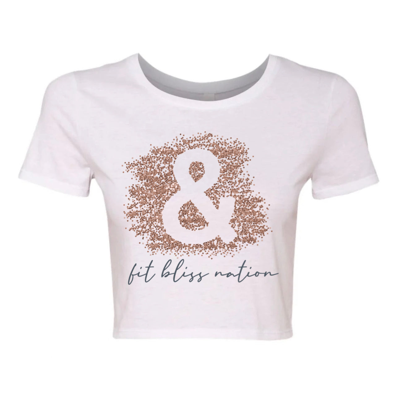 FIT BLISS NATION CROP TEE