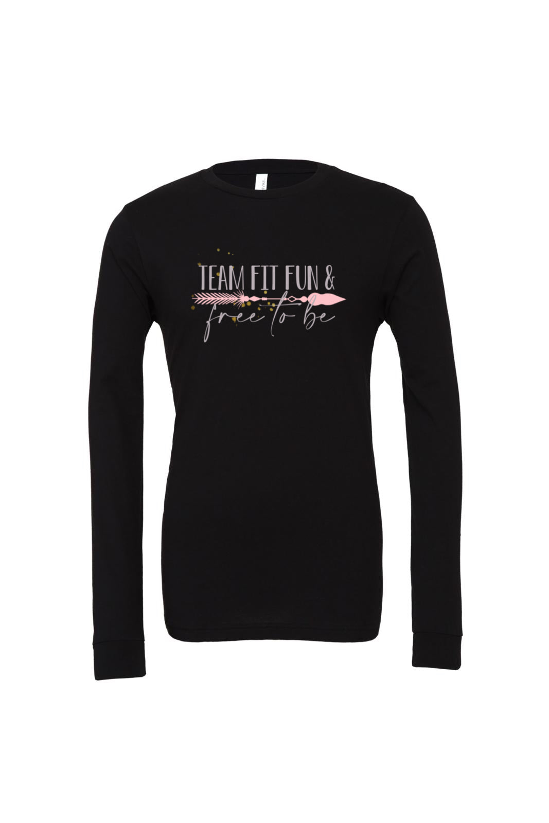 TEAM FIT FUN & FREE TO BE LONG SLEEVE TEE