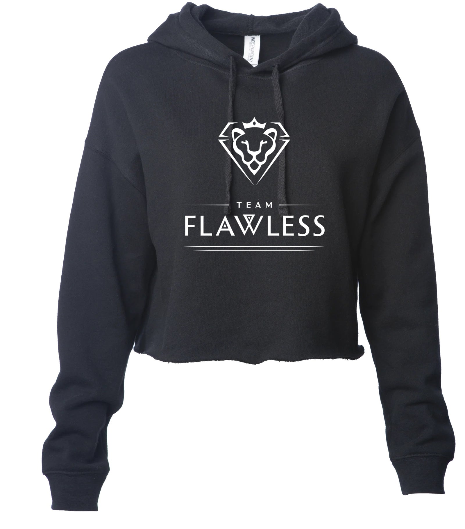 Team Flawless Crop Hoodie