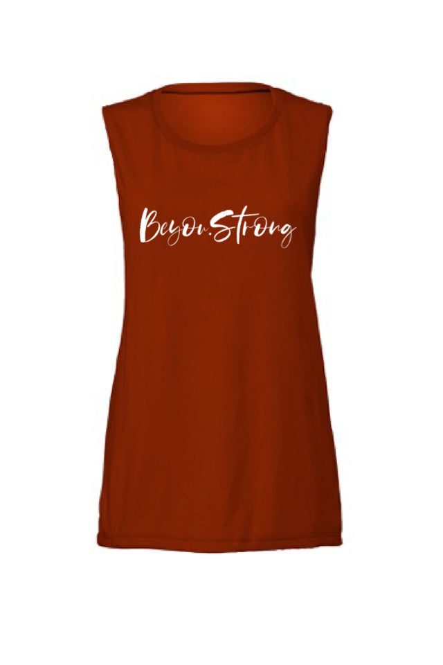BeYou.Strong Scoop Muscle Tank
