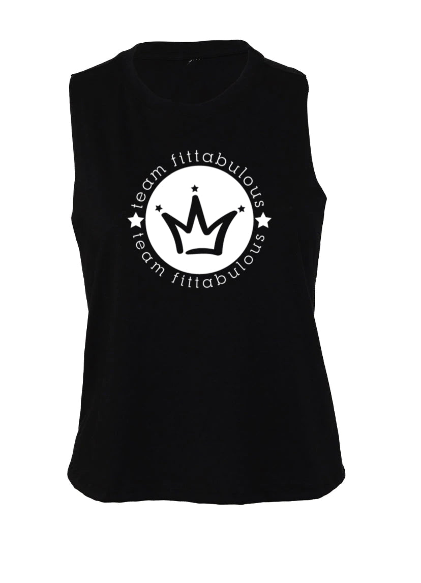 TEAM FITTABULOUS CROP TANK
