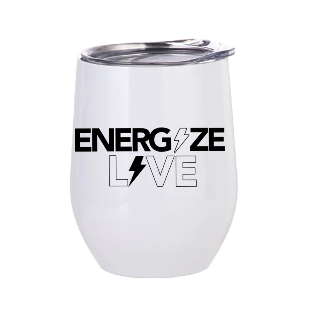 ENERGIZE LIVE 12oz Wine Tumbler