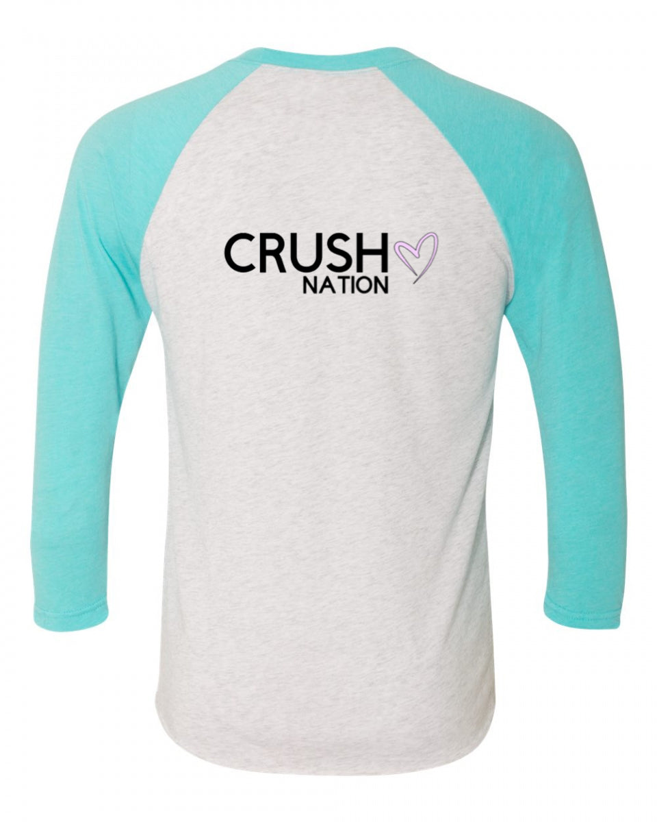 Crush Unisexe Raglan 3/4