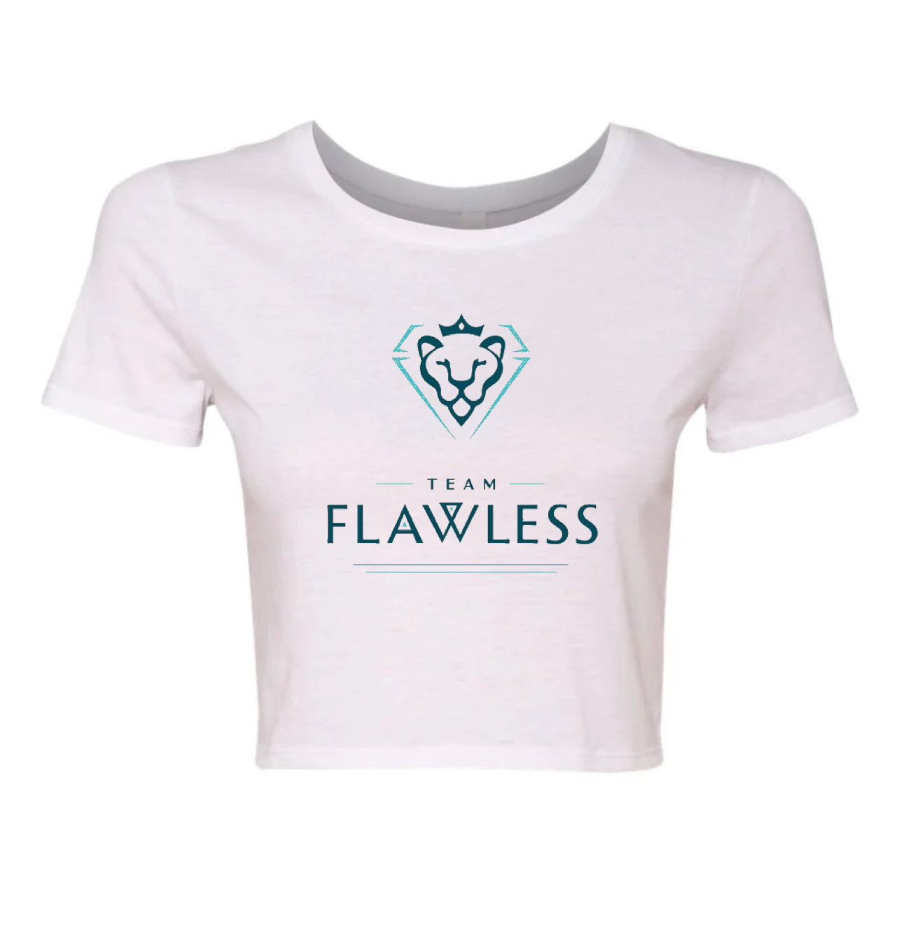 Team Flawless Crop Tee