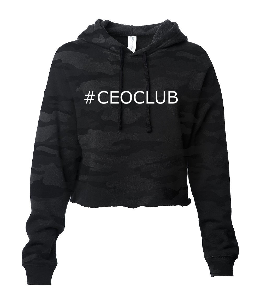 CEOCLUB Lightweight Crop Hoodie