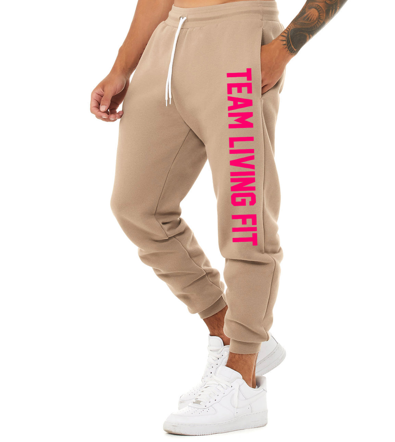 Pantalon de jogging unisexe en polaire éponge LIVING FIT 