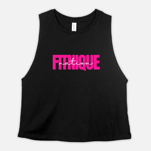 FITNIQUE Nation Crop Tank