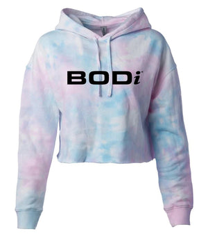 BODi Cotton Candy Crop Hoodie & Crop Crew