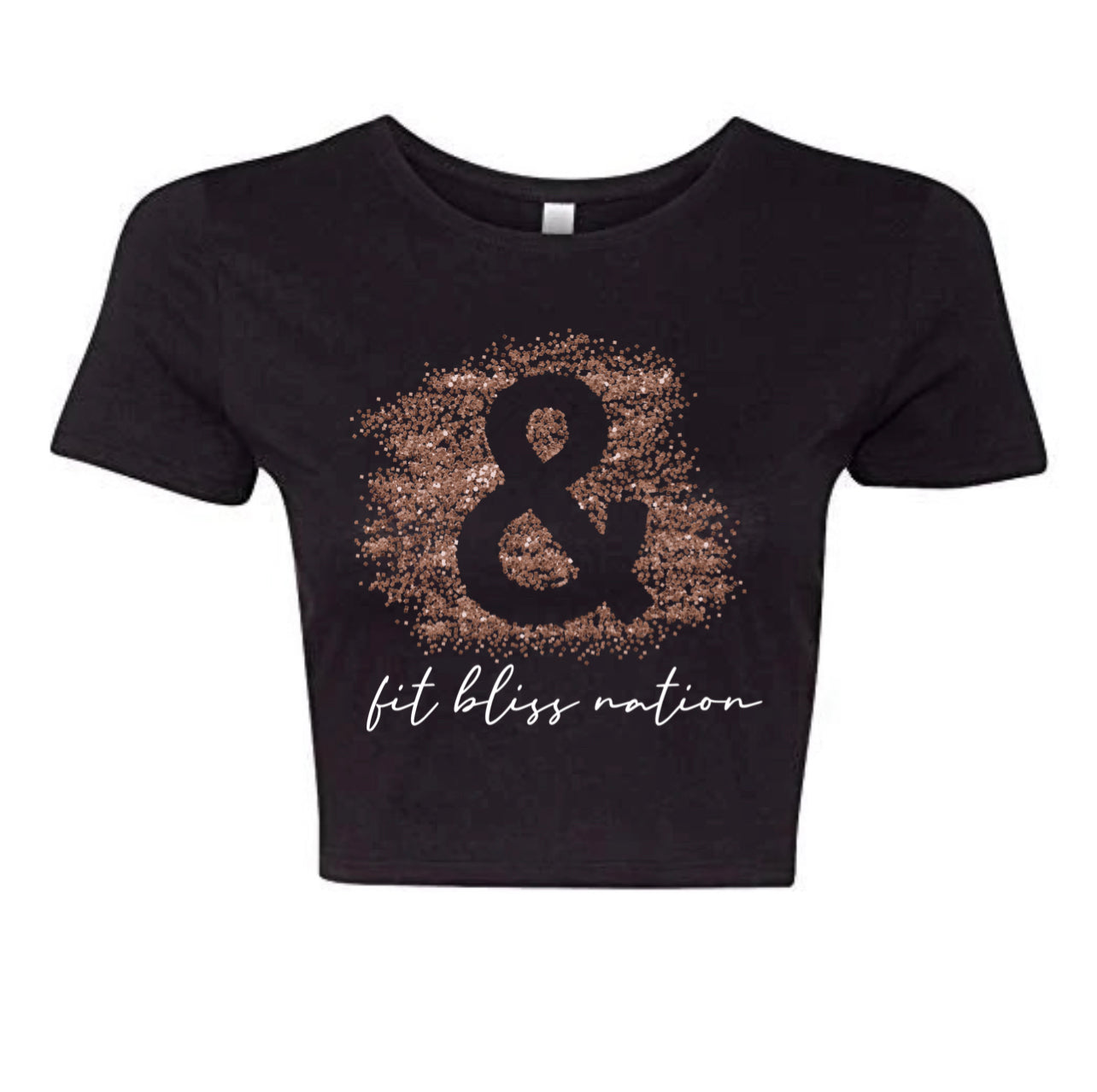 FIT BLISS NATION CROP TEE