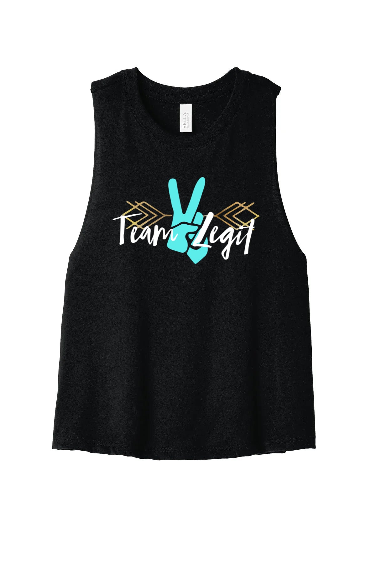 TEAM 2 LEGIT CROP TANK 
