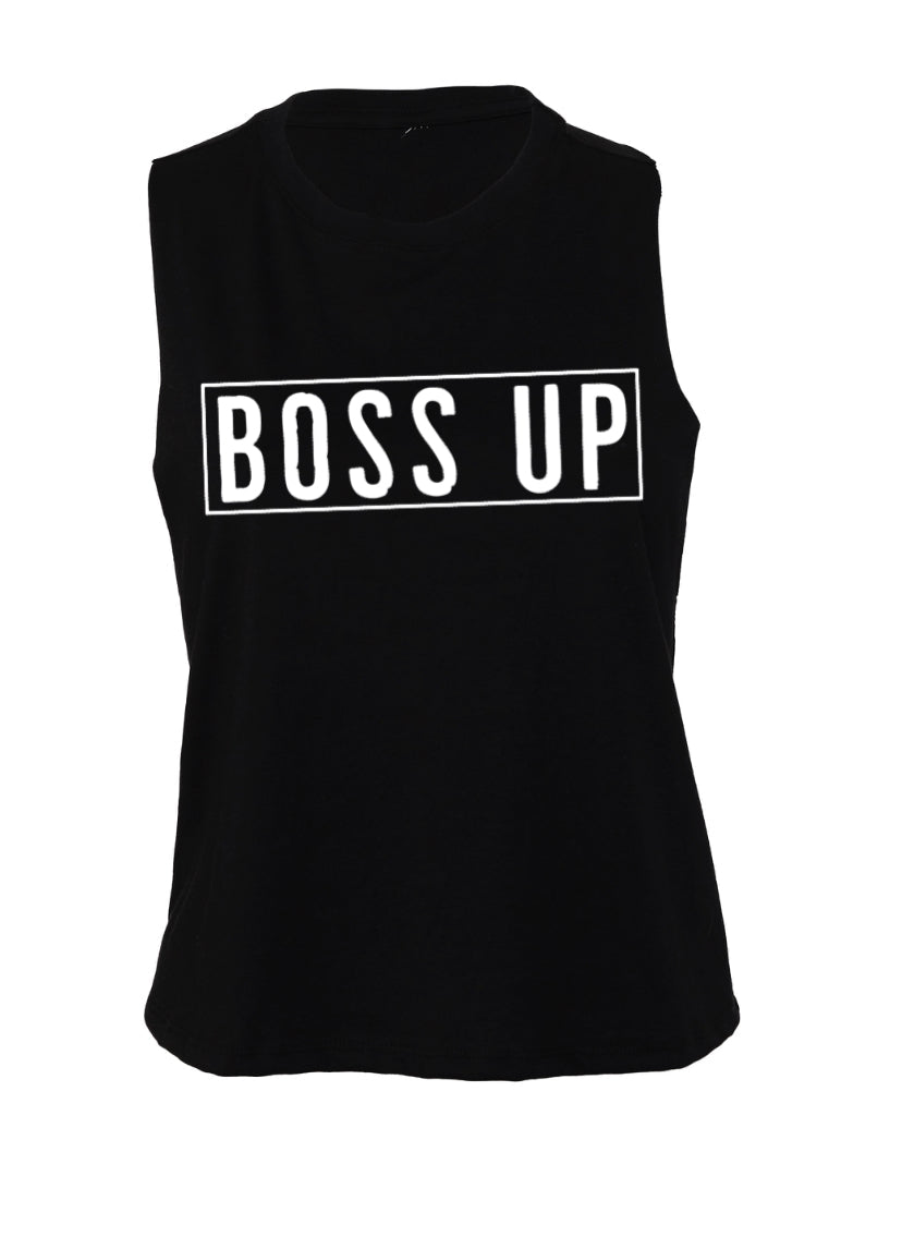 BOSS UP CROP TANK 