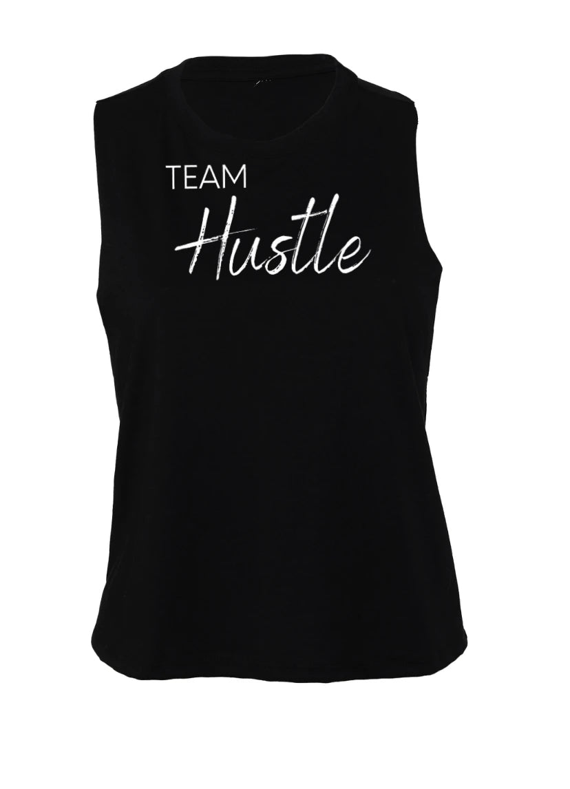 Team Hustle Crop Tank