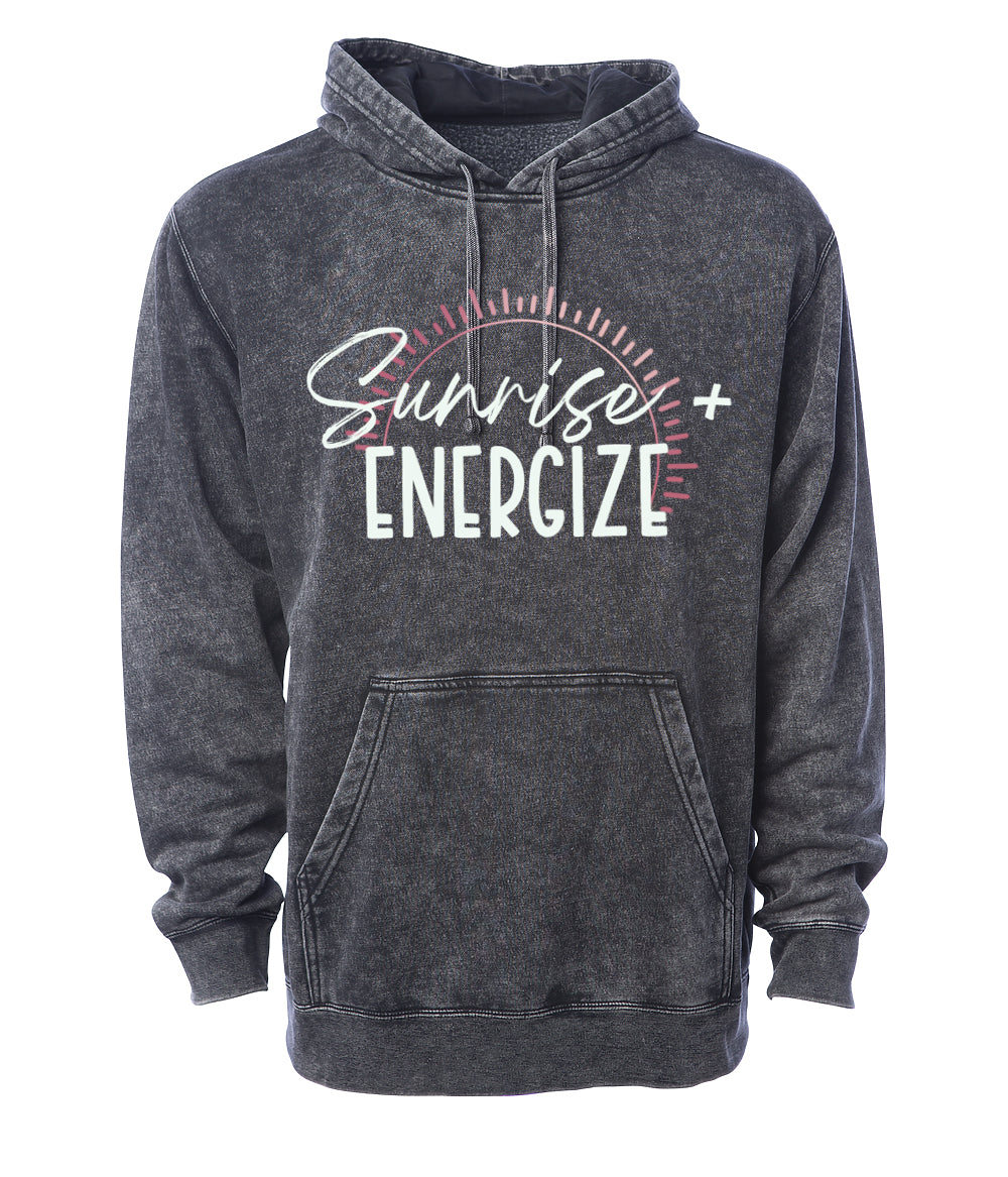 SWEAT À CAPUCHE ENERGIZE LIVE À LAVAGE MINÉRAL 