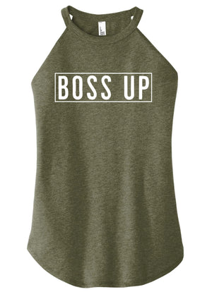 BOSS UP LADIES ROCKER TANK