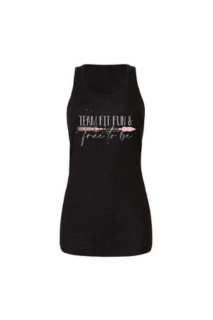 FIT FUN & FREE TO BE FLOWY TANK