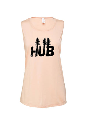 The Empowerment HUB Scoop Muscle Tank