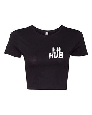 The Empowerment HUB Crop Tee